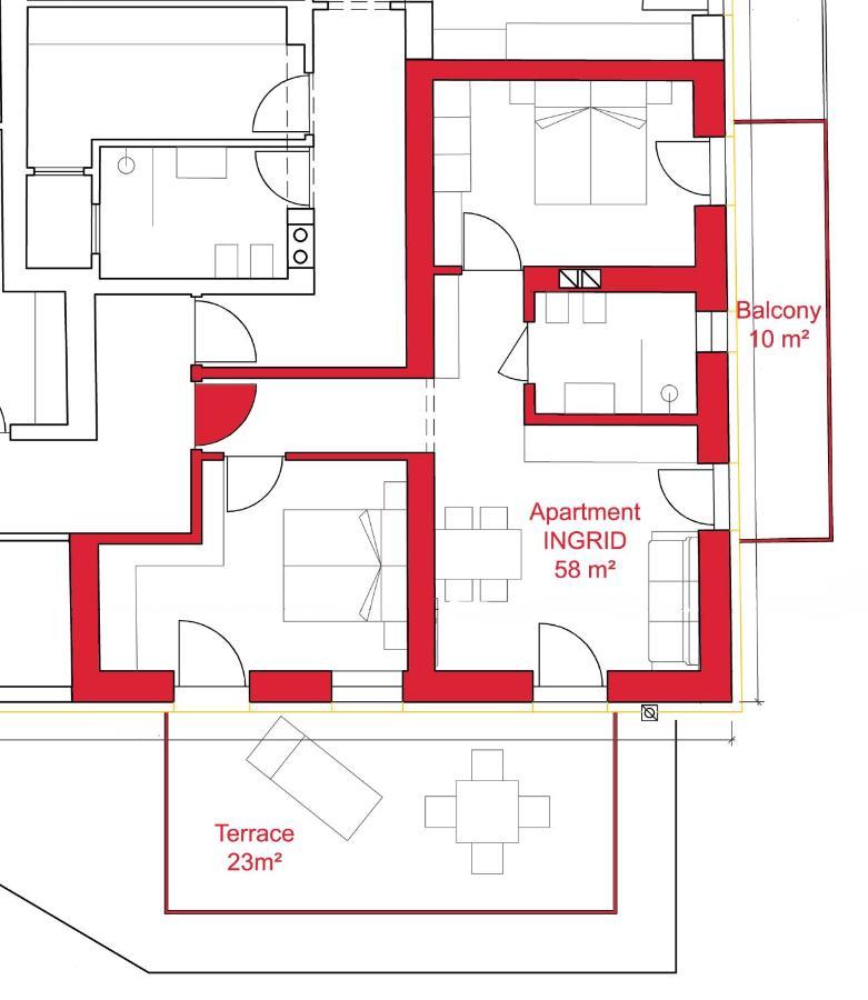 Apartments Anny Postal / Burgstall Bagian luar foto