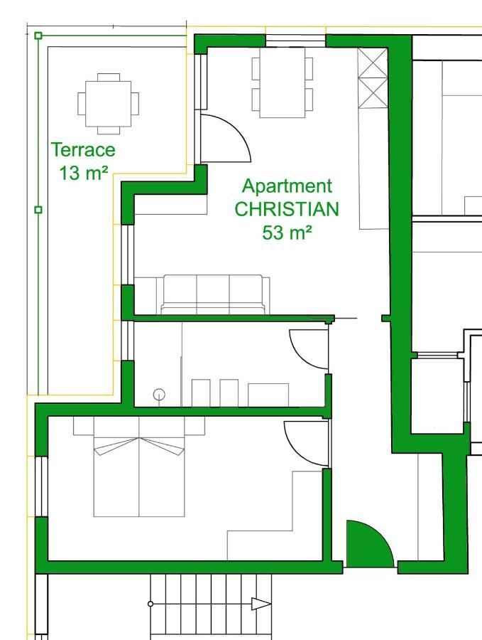 Apartments Anny Postal / Burgstall Bagian luar foto